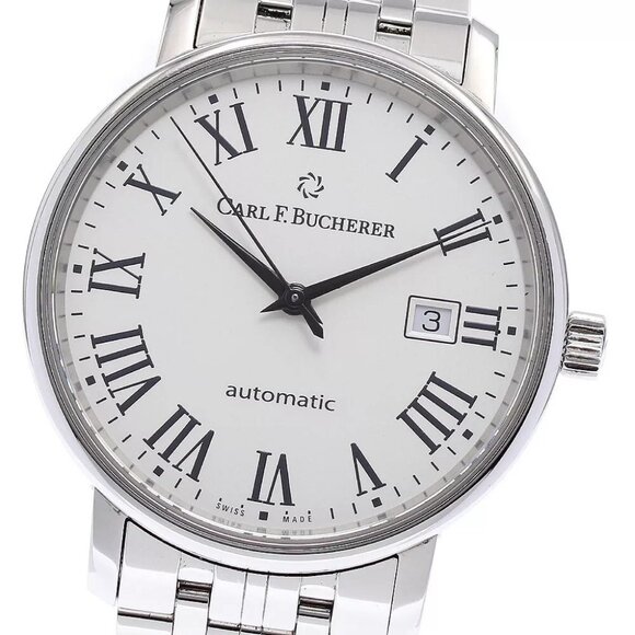 CARL F.BUCHERER 10318.08 Date white Dial Automatic Men's Watch_871535 - Picture 9 of 11